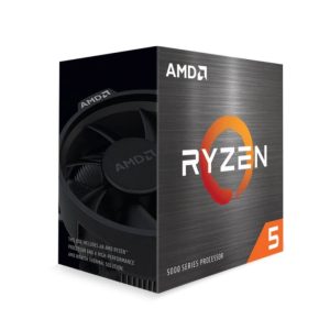 AMD Ryzen 5 5600X 6-Core AM4 CPU/Processor & Wraith Stealth Cooler